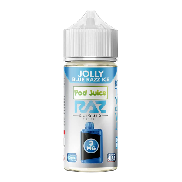Jolly Blue Razz Ice RAZ X POD 100ml