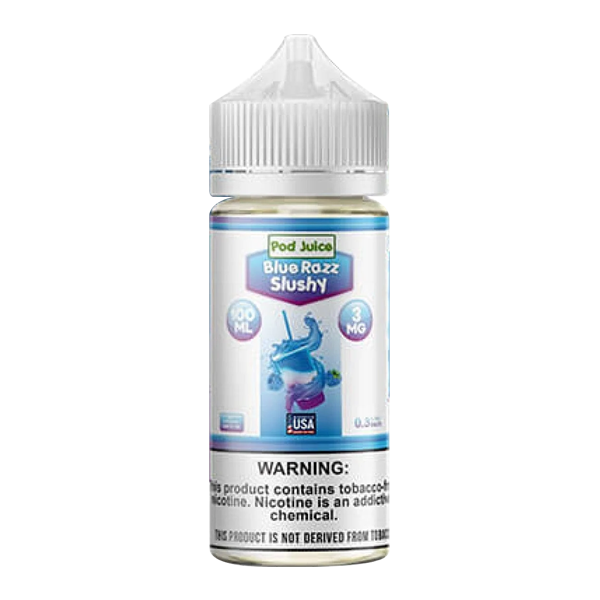Blue Razz Slushy POD JUICE 100ml