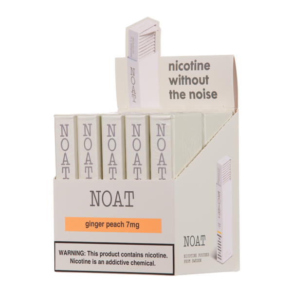 Ginger Peach NOAT Nicotine Pouches