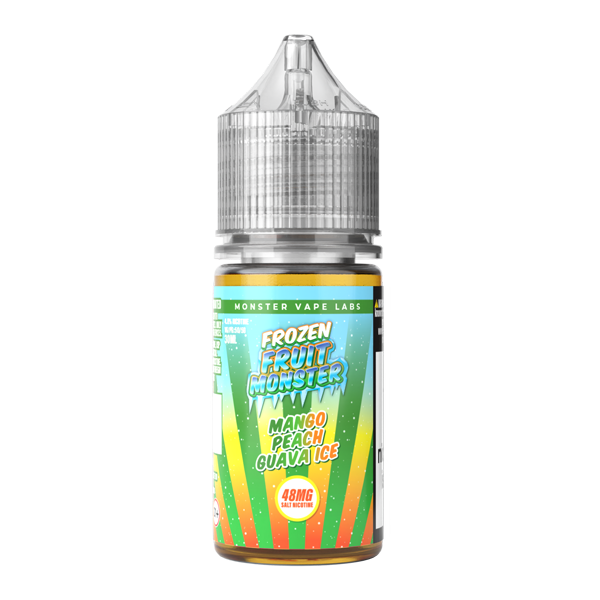 Mango Peach Guava Ice Frozen Fruit Monster Salt Vape Juice