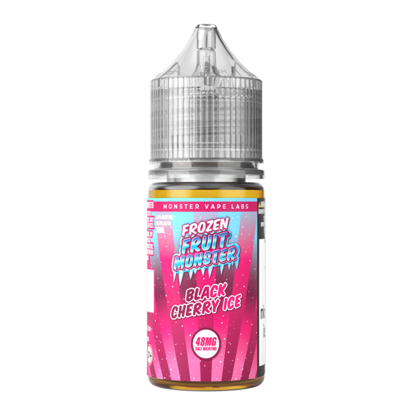 Black Cherry Ice Frozen Fruit Monster Salt Vape Juice