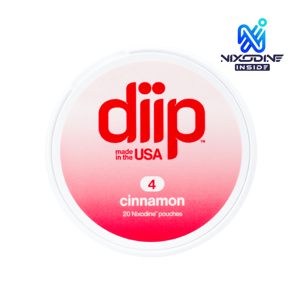4 Cinnamon DIIP Reset Nixodine Pouches
