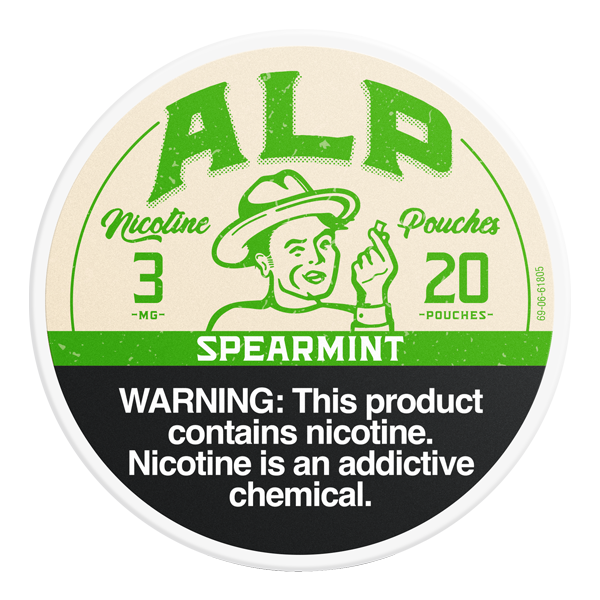 3mg Spearmint ALP Pouches