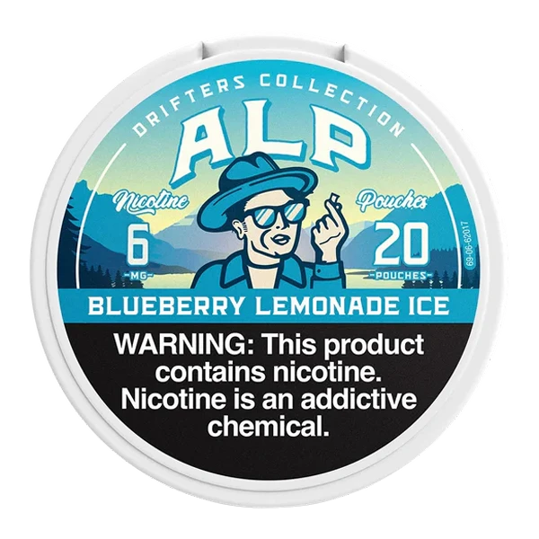 Blueberry Lemonade Alp Drifters Pouches 6mg