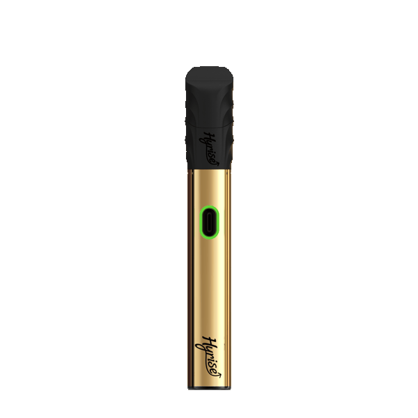 HYRISE Hybrid Vaporizer Kit Matte Gold with 2 atomizers