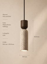 Mira Stone Pendelleuchte