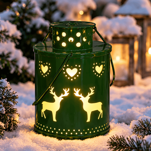Lucera Glow Metall-Laterne