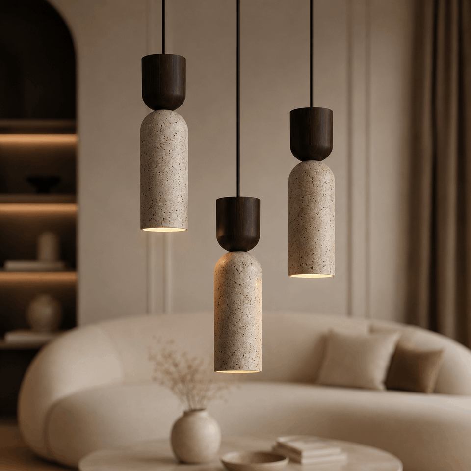 Mira Stone Pendelleuchte