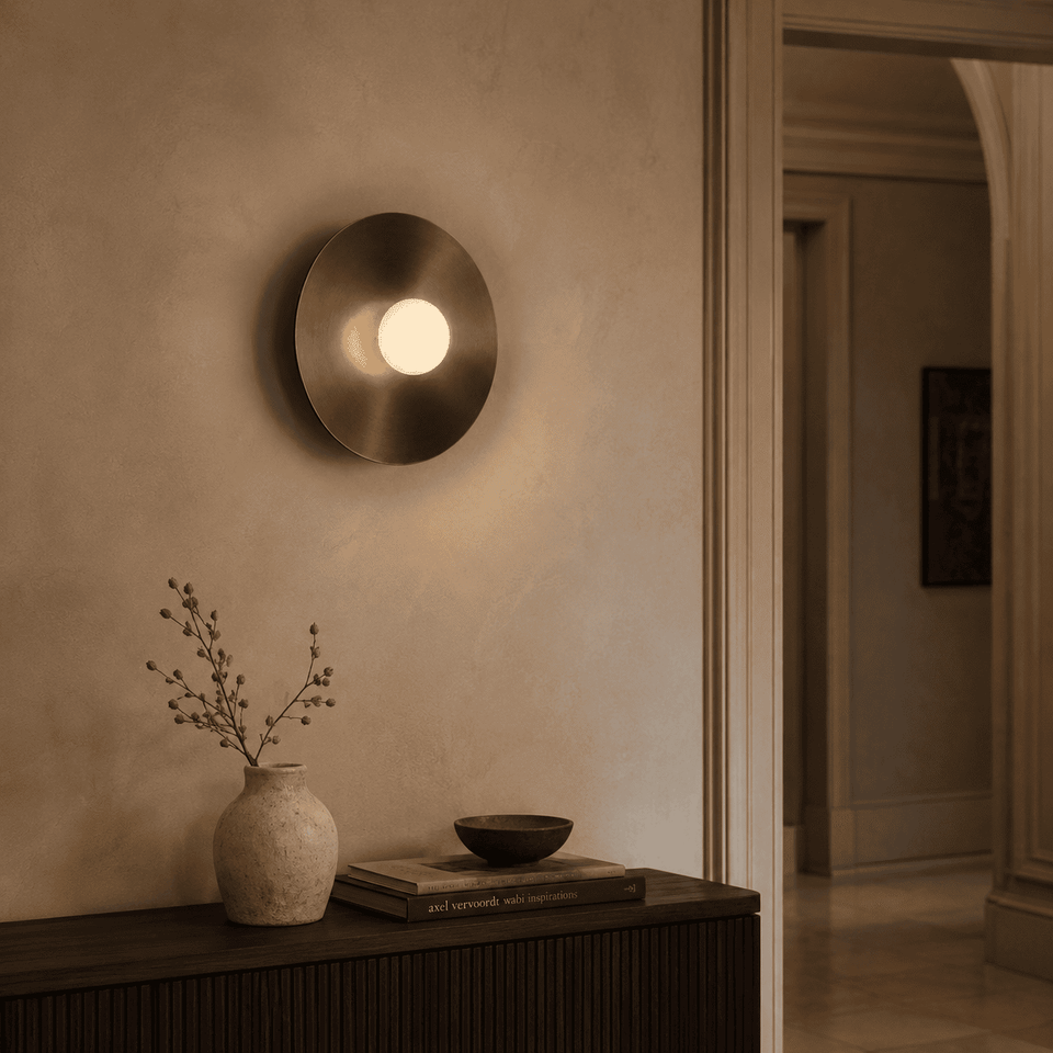 Oria Brass Wandleuchte