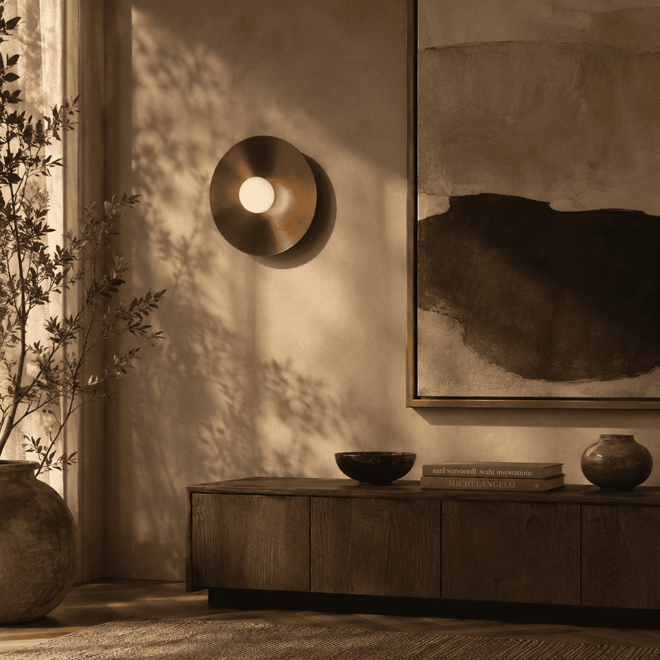 Oria Brass Wandleuchte