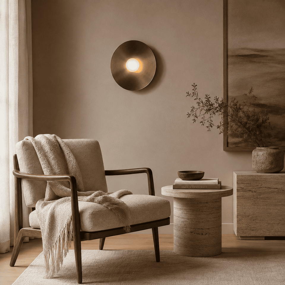 Oria Brass Wandleuchte