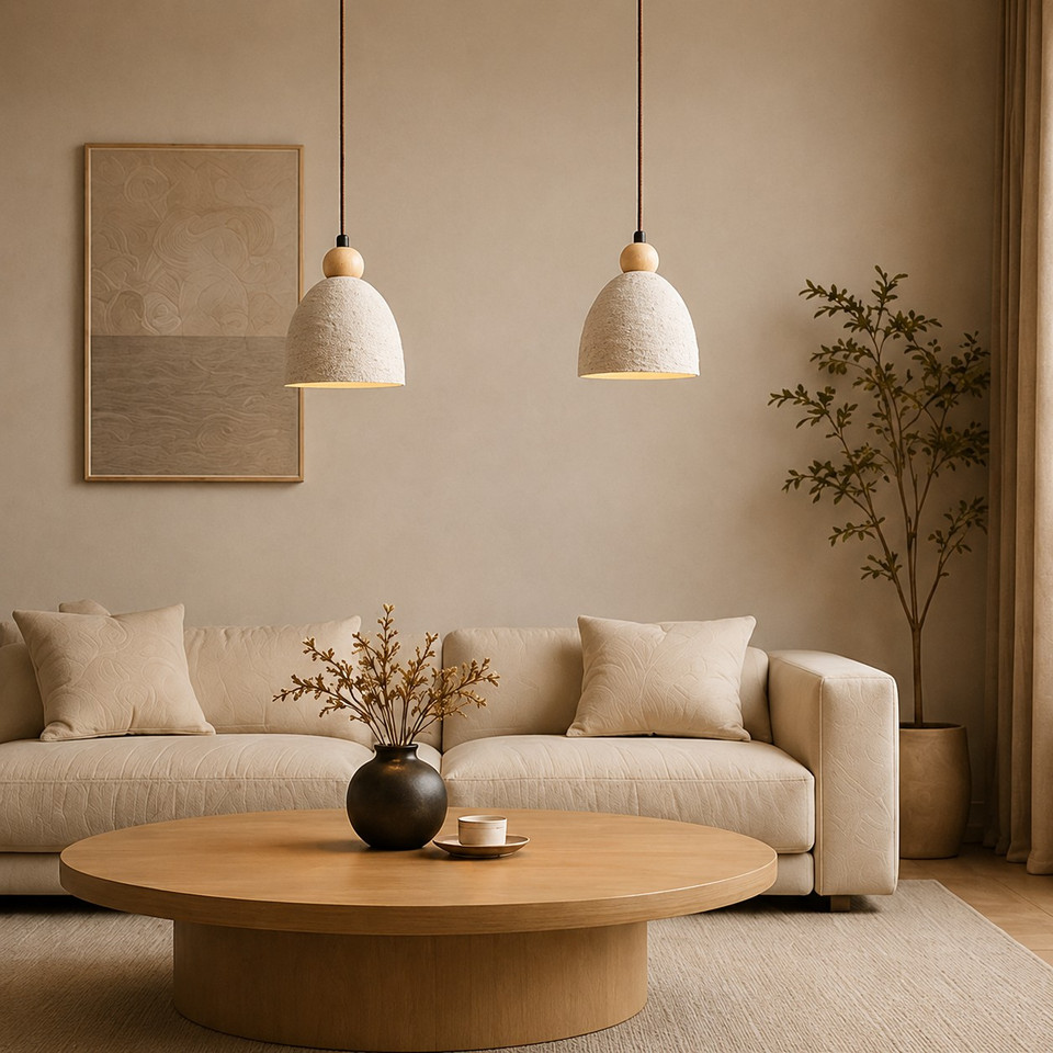 Calia Cement Pendelleuchte