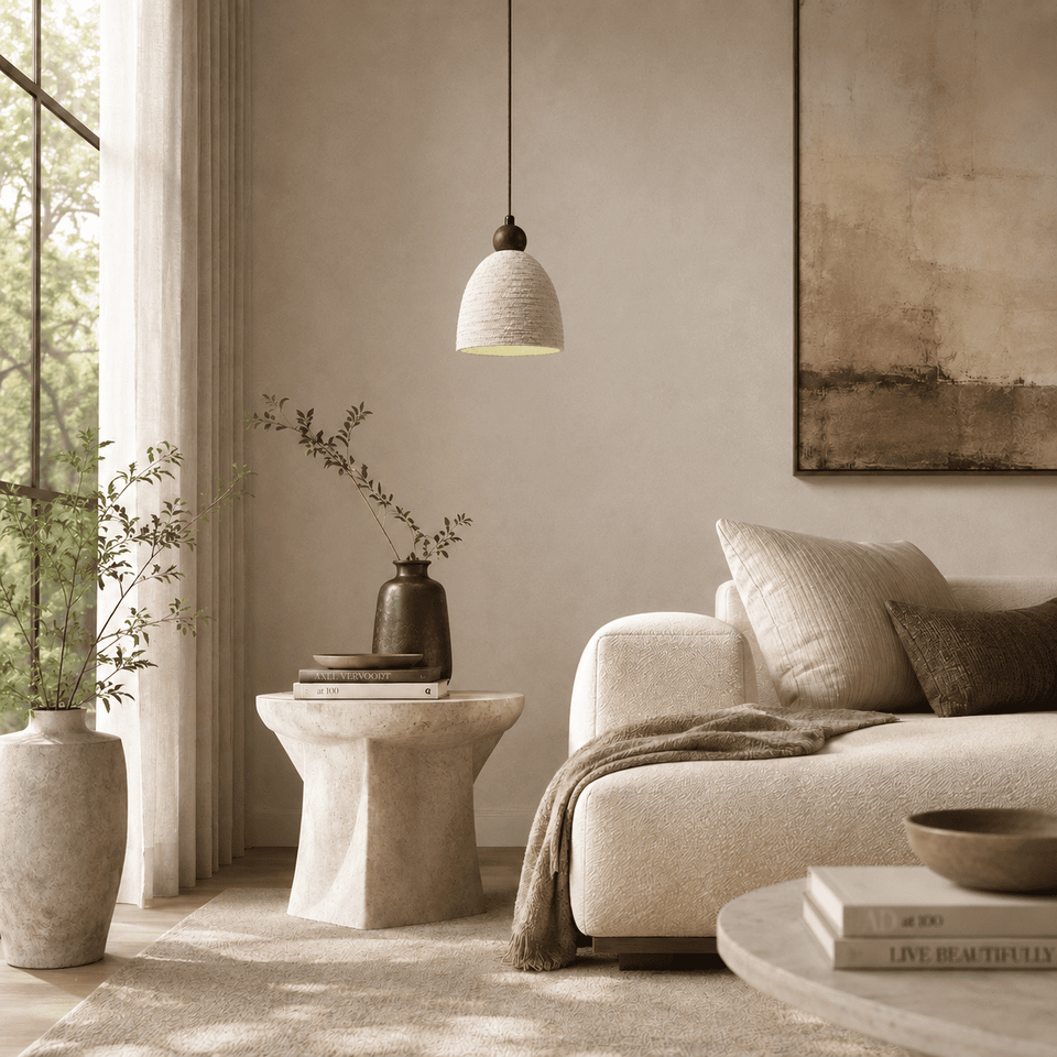 Calia Cement Pendelleuchte