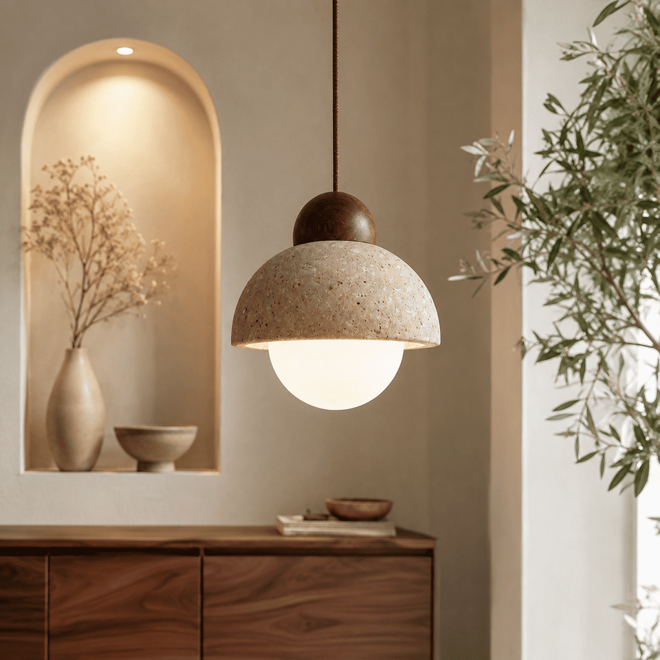 Evia Stone Pendelleuchte