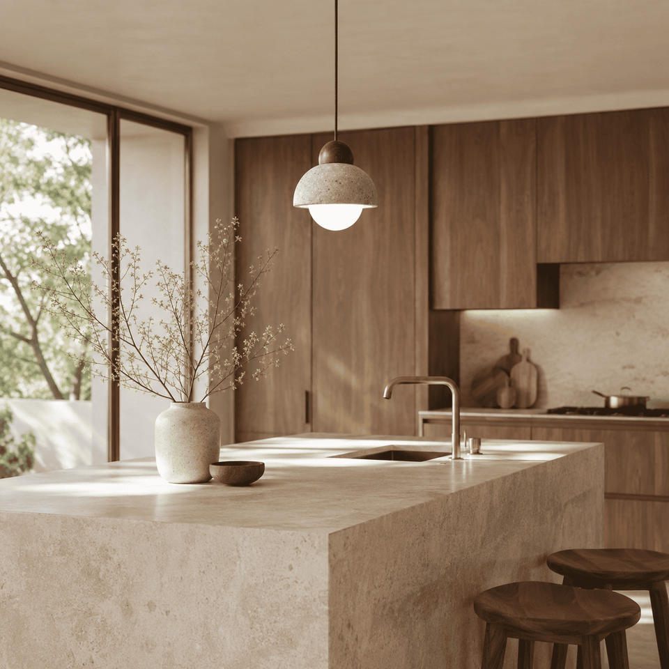 Evia Stone Pendelleuchte