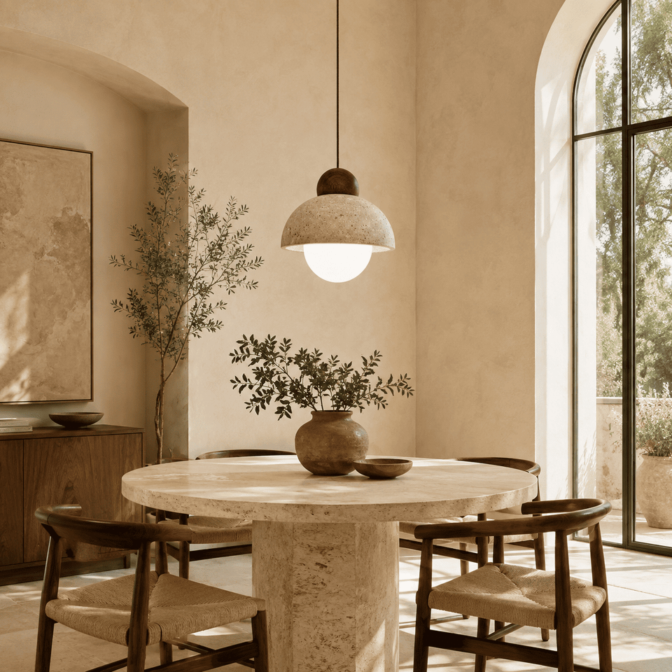 Evia Stone Pendelleuchte