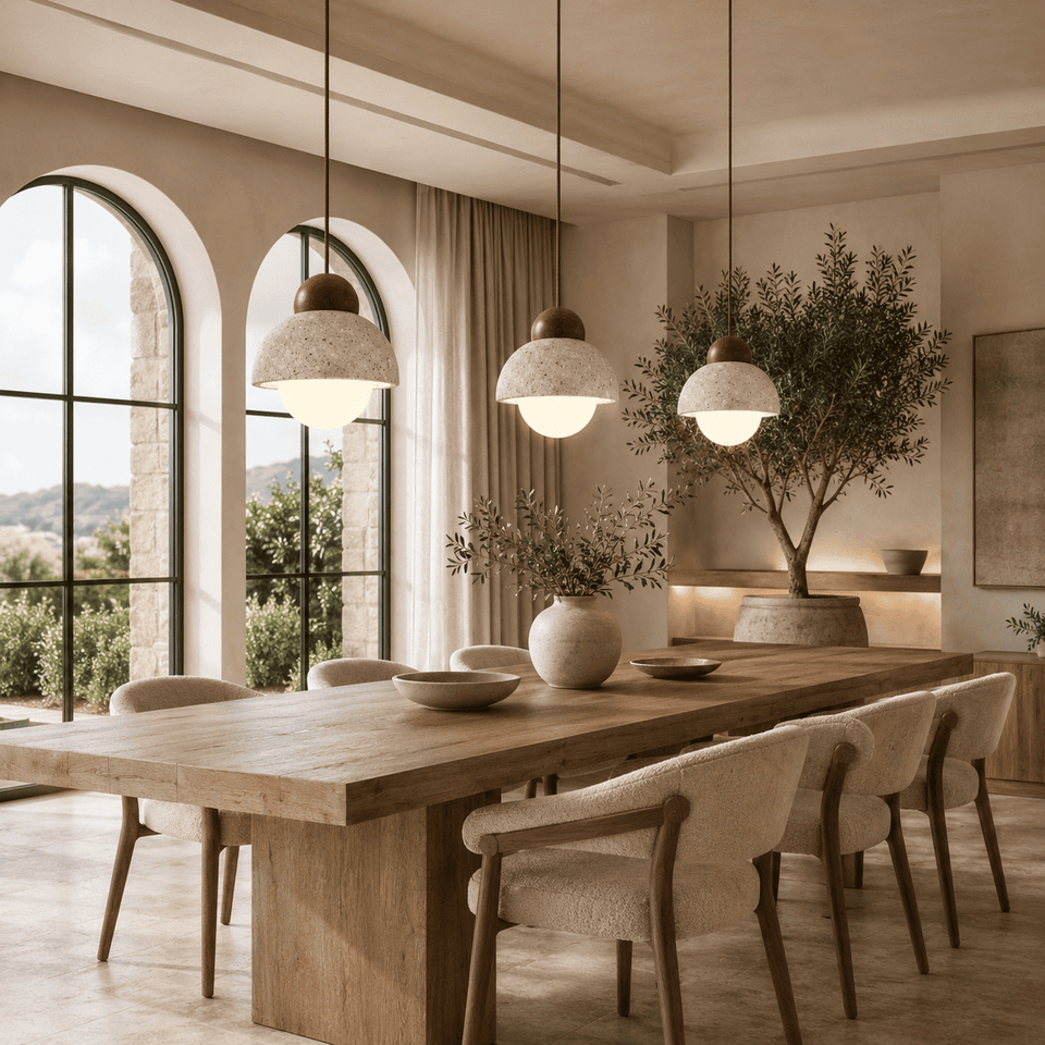 Evia Stone Pendelleuchte