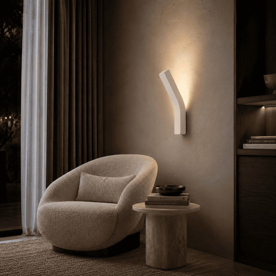 Elyvaro Curve Wandleuchte