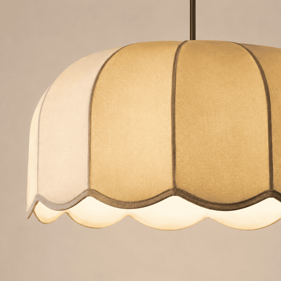 Seluna Scallop Pendelleuchte