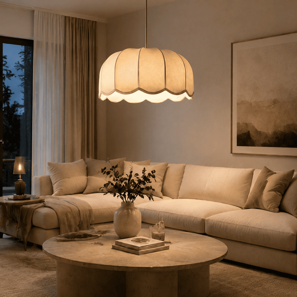 Seluna Scallop Pendelleuchte