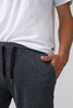 Good Man Brand Men's Jetset Heathered Jogger - Charcoal