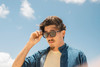 Sunski Dipsea Polarized Sunglasses - Black Slate