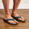 Olukai Men's Ulele Sandal - Dk Shadow/Black Olukai Men's Ulele Sandal - Dk Shadow/Black