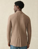 Faherty Inlet Blazer Sweater - Walnut Melange