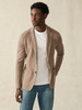 Faherty Inlet Blazer Sweater - Walnut Melange
