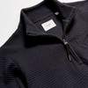 Billy Reid Men's Quilted Half Zip - Dark Navy
