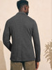 Faherty Inlet Blazer Sweater - Black Sky Melange