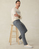 Faherty Stretch Terry 5-Pocket Pant - Slate