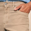 Faherty Stretch Terry 5-Pocket Pant - Desert Khaki