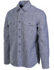 Schott NYC Indigo Cotton Shirt