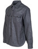 Schott NYC Wool Blend CPO Shirt Jacket - Grey
