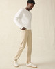 Faherty Stretch Terry 5-Pocket Pant - Stone