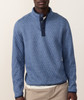 Marine Layer Corbet Quilted Reversible Pullover - Slate/Faded Navy
