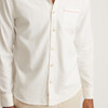 Marine Layer Stretch Selvage Long Sleeve Shirt - Natural