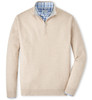 Peter Millar Coolspun Cotton 1/4 Zip - Palm Thatch