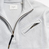 Billy Reid Men's Quilted Half Zip - Beach Blue