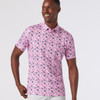 Mizzen + Main Versa Performance Polo - Pink Azaleas 