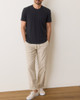 Marine Layer Relaxed Hemp Cotton Tee - Faded Black