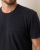 Marine Layer Relaxed Hemp Cotton Tee - Faded Black