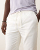 Marine Layer Saturday Beach Pant - White