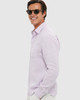 Faherty Laguna Linen Shirt - Wisteria