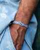Pig & Hen Don Dino Bracelet - Indigo Purple Cream|Silver