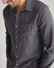 Marine Layer Stretch Selvage Long Sleeve Shirt - India Ink