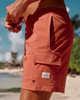 Fair Harbor Breaking 6" Swim Trunk - Washed Red