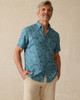 Faherty Breeze Shirt - Stormy Sea Floral