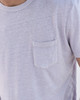 Marine Layer Relaxed Hemp Cotton Tee - Lavender Mist